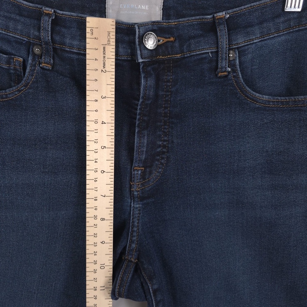 EVERLANE The Mid Rise Skinny Jeans Size 31 Ankle Stretch‎ Cotton - Picture 5 of 11